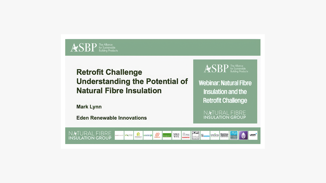 retrofit challenge understanding the potential of natural fibre insulation